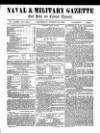 Naval & Military Gazette and Weekly Chronicle of the United Service Saturday 12 August 1865 Page 1