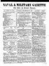 Naval & Military Gazette and Weekly Chronicle of the United Service Saturday 23 September 1865 Page 1