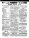 Naval & Military Gazette and Weekly Chronicle of the United Service Saturday 30 December 1865 Page 1