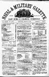 Naval & Military Gazette and Weekly Chronicle of the United Service Saturday 24 March 1866 Page 1