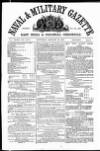 Naval & Military Gazette and Weekly Chronicle of the United Service Saturday 26 January 1867 Page 1