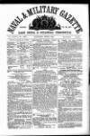 Naval & Military Gazette and Weekly Chronicle of the United Service Saturday 05 June 1869 Page 1
