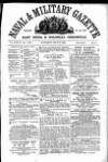 Naval & Military Gazette and Weekly Chronicle of the United Service Saturday 17 July 1869 Page 1