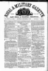 Naval & Military Gazette and Weekly Chronicle of the United Service Saturday 11 September 1869 Page 1