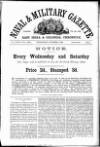 Naval & Military Gazette and Weekly Chronicle of the United Service Wednesday 06 October 1869 Page 1