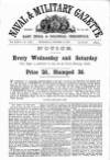 Naval & Military Gazette and Weekly Chronicle of the United Service Wednesday 27 October 1869 Page 1