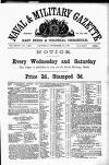 Naval & Military Gazette and Weekly Chronicle of the United Service Saturday 20 November 1869 Page 1