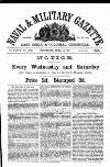 Naval & Military Gazette and Weekly Chronicle of the United Service Wednesday 13 April 1870 Page 1