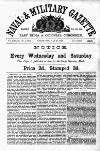 Naval & Military Gazette and Weekly Chronicle of the United Service Wednesday 25 May 1870 Page 1