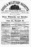 Naval & Military Gazette and Weekly Chronicle of the United Service Saturday 23 July 1870 Page 1