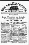 Naval & Military Gazette and Weekly Chronicle of the United Service Saturday 17 September 1870 Page 1