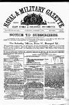Naval & Military Gazette and Weekly Chronicle of the United Service Saturday 01 October 1870 Page 1
