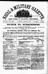 Naval & Military Gazette and Weekly Chronicle of the United Service Saturday 15 October 1870 Page 1