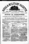 Naval & Military Gazette and Weekly Chronicle of the United Service Saturday 29 October 1870 Page 1