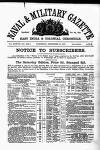 Naval & Military Gazette and Weekly Chronicle of the United Service Saturday 10 December 1870 Page 1