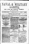 Naval & Military Gazette and Weekly Chronicle of the United Service Saturday 27 May 1871 Page 1