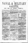 Naval & Military Gazette and Weekly Chronicle of the United Service Saturday 09 September 1871 Page 1