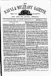 Naval & Military Gazette and Weekly Chronicle of the United Service Saturday 17 February 1872 Page 1