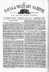 Naval & Military Gazette and Weekly Chronicle of the United Service Saturday 06 April 1872 Page 1