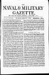 Naval & Military Gazette and Weekly Chronicle of the United Service Saturday 01 February 1873 Page 1