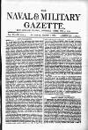 Naval & Military Gazette and Weekly Chronicle of the United Service Saturday 08 March 1873 Page 1