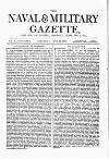 Naval & Military Gazette and Weekly Chronicle of the United Service Saturday 14 June 1873 Page 1