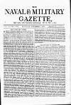 Naval & Military Gazette and Weekly Chronicle of the United Service Saturday 01 November 1873 Page 1