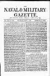 Naval & Military Gazette and Weekly Chronicle of the United Service