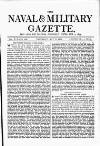 Naval & Military Gazette and Weekly Chronicle of the United Service Saturday 23 May 1874 Page 1