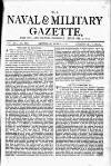 Naval & Military Gazette and Weekly Chronicle of the United Service