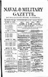 Naval & Military Gazette and Weekly Chronicle of the United Service Wednesday 23 January 1878 Page 1