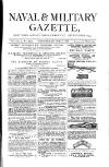 Naval & Military Gazette and Weekly Chronicle of the United Service Wednesday 02 October 1878 Page 1