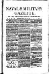 Naval & Military Gazette and Weekly Chronicle of the United Service Wednesday 28 January 1880 Page 1