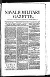 Naval & Military Gazette and Weekly Chronicle of the United Service Wednesday 11 February 1880 Page 1