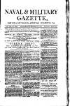Naval & Military Gazette and Weekly Chronicle of the United Service Wednesday 24 March 1880 Page 1