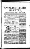 Naval & Military Gazette and Weekly Chronicle of the United Service