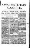 Naval & Military Gazette and Weekly Chronicle of the United Service Wednesday 01 December 1880 Page 1
