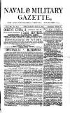 Naval & Military Gazette and Weekly Chronicle of the United Service Wednesday 08 August 1883 Page 1