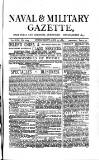 Naval & Military Gazette and Weekly Chronicle of the United Service Wednesday 15 August 1883 Page 1