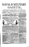 Naval & Military Gazette and Weekly Chronicle of the United Service Wednesday 17 October 1883 Page 1