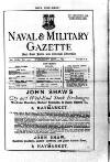 Naval & Military Gazette and Weekly Chronicle of the United Service