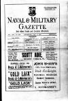 Naval & Military Gazette and Weekly Chronicle of the United Service Wednesday 13 January 1886 Page 1