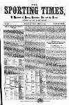 Sporting Times Saturday 29 April 1865 Page 1