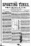 Sporting Times Saturday 21 October 1865 Page 1