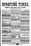 Sporting Times Saturday 30 December 1865 Page 1