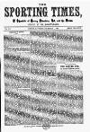 Sporting Times Saturday 01 December 1866 Page 1