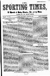 Sporting Times Saturday 24 August 1867 Page 1