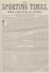 Sporting Times Saturday 26 February 1870 Page 1