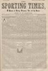 Sporting Times Saturday 19 November 1870 Page 1