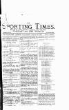 Sporting Times Wednesday 26 January 1876 Page 1